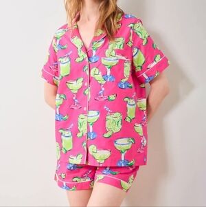 Printfresh Margarita Short PJ Set, Size L, NEW With Tags